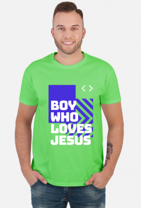 Boy who loves Jesus