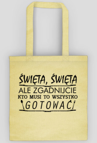 Świąteczna torba Ciemny