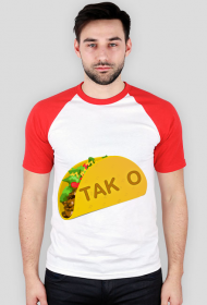 Taco TAK O Baseball T-shirt
