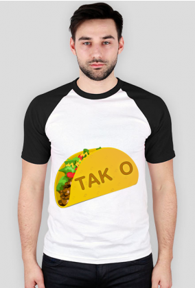Taco TAK O Baseball T-shirt