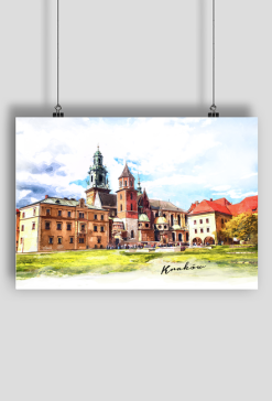 Akwarela Kraków