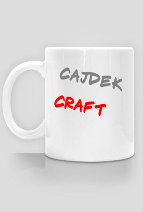 Kubek CAJDEK CRAFT NO TO GRAMY