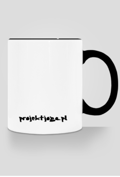 Biały kubek Cup of yoga