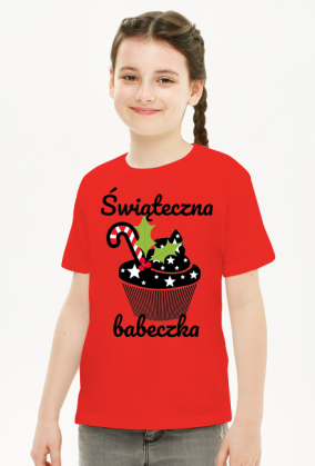 Świąteczna babeczka