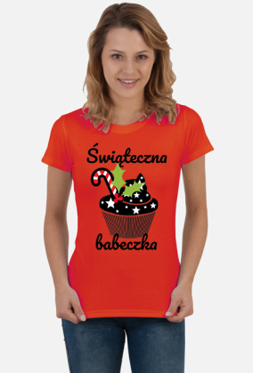 Świąteczna babeczka