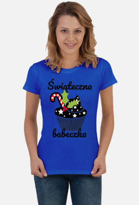 Świąteczna babeczka