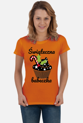 Świąteczna babeczka