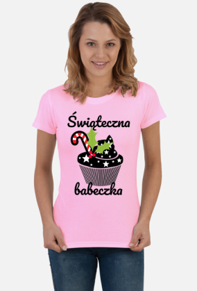 Świąteczna babeczka