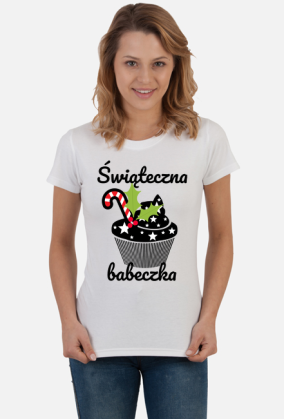 Świąteczna babeczka