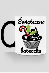 Świąteczna babeczka