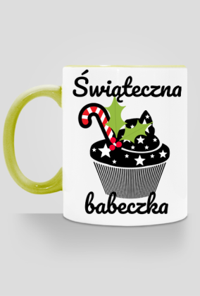 Świąteczna babeczka