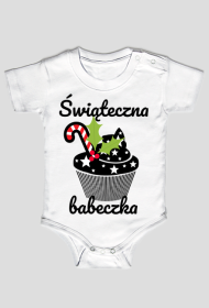 Świąteczna babeczka