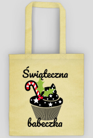 Świąteczna babeczka