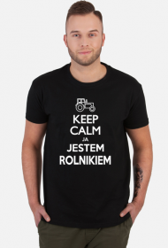 Koszulka KEEP CALM JA JESTEM ROLNIKIEM.