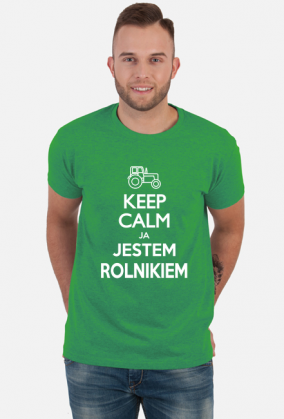 Koszulka KEEP CALM JA JESTEM ROLNIKIEM.