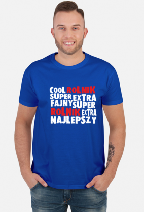 Koszulka COOL SUPER EXTRA FAJNY NAJLEPSZY ROLNIK