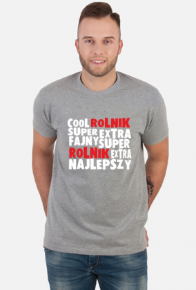Koszulka COOL SUPER EXTRA FAJNY NAJLEPSZY ROLNIK