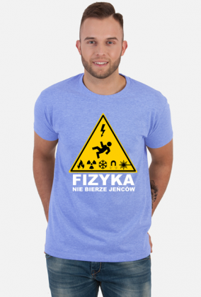 Fizyka nie bierze jeńców - ciemny t-shirt