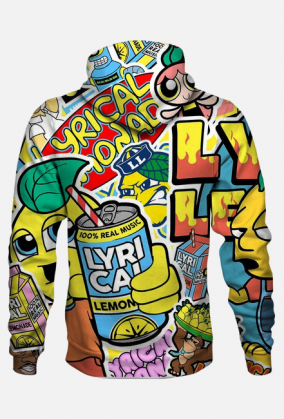 BLUZA Z KAPTUREM LYRICAL LEMONADE HIPHOP TRAP
