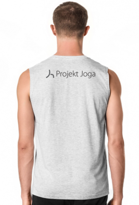 Koszulka męska z logo Projekt Joga