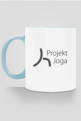 Kubek z logo Projekt Joga