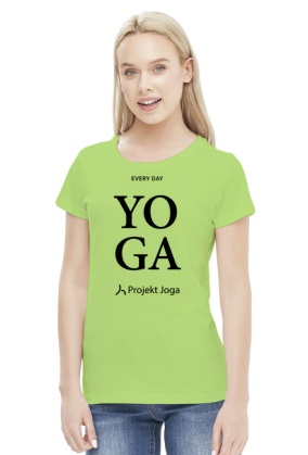 koszulka biała YOGA