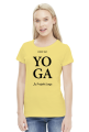 koszulka biała YOGA