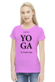koszulka biała YOGA