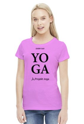 koszulka biała YOGA