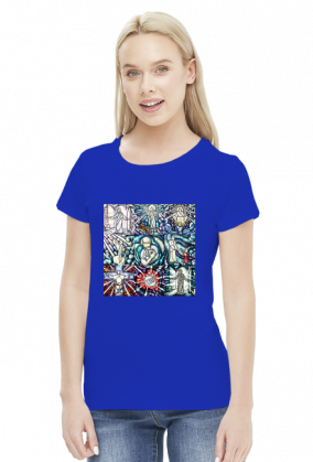 ODzR2018 witraże tshirt damski