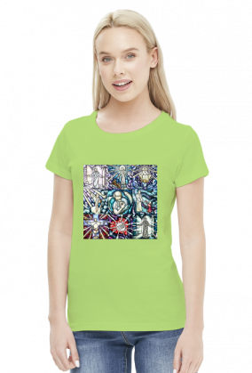 ODzR2018 witraże tshirt damski