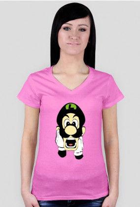 Luigi  - Koszulka damska V-nec [wszystkie kolory]