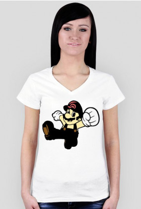 Mario -Koszulka damska V-neck [wszystkie kolory]