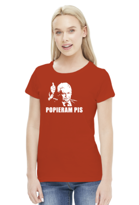 Popieram PiS - koszulka damska