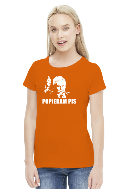 Popieram PiS - koszulka damska