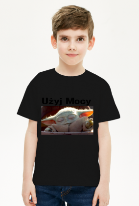 Użyj Mocy Koszulka Baby Yoda