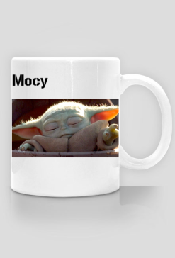 Kubek Baby Yoda Użyj Mocy