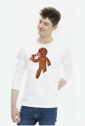 Świąteczna bluza męska|Piernik