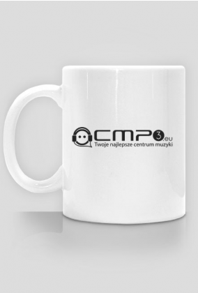 Kubek z Logo Cmp3.eu - Black