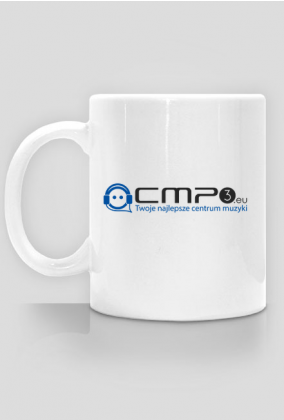 Kubek z Logo Cmp3.eu - Blue