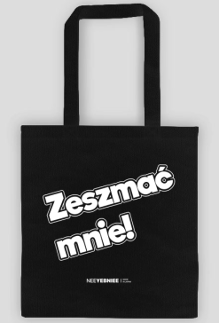 Torba czarna Zeszmać mnie! NEEYEBNIEE