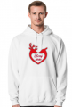 Wesołych Świąt Renifery Hoodie