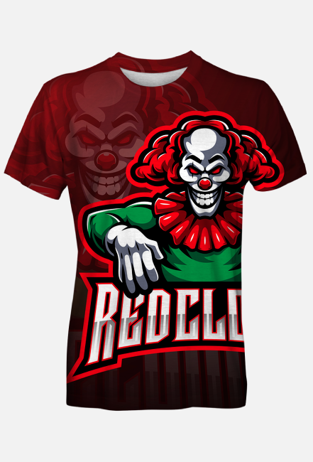 Red Clown Joker T-shirt