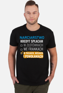 Narty. Prezent dla Narciarza. Narciarz
