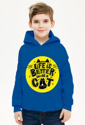 Life is better with a cat. Koty, zwierzęta