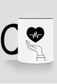 Kubek Opiekuna Medycznego - czarny