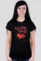 T-shirt LOVE YOU - dedykacja Ilonka