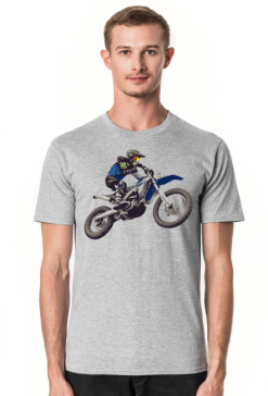 Koszulka Motocykle enduro lewa w gore LWG