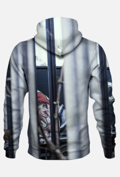 Bluza z nadrukiem skrzat miejski