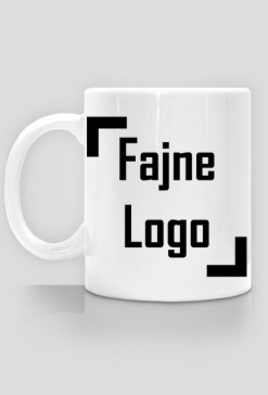 Markowy kubek "Fajne Logo"